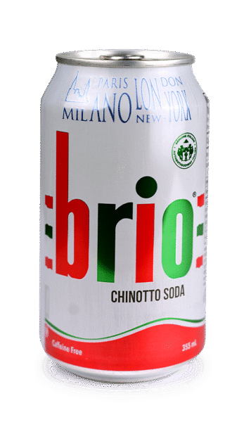 BRIO Chinotto Soda 355ml Can