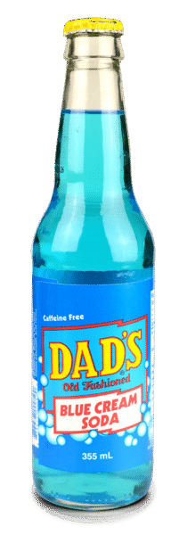 Dad’s Old Fashioned Blue Cream Soda