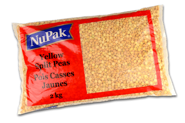 Nupak Yellow Split Peas 2kg