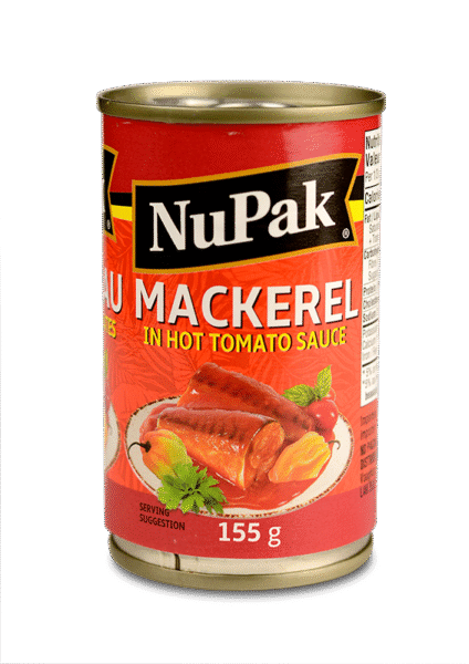Nupak Mackerel in HOT Tomato Sauce