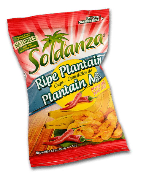 Soldanza Ripe Plantain Chips (Pepper Sweet)